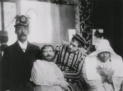 Поль Гоген, Алфонс Муха, Людек Марольд и Аннах-1895